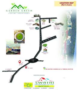 Project Image of 0.0 - 1400.0 Sq.ft 3 BHK Apartment for buy in Garden Green Apartment