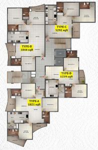 Project Image of 1239.0 - 2679.0 Sq.ft 2 BHK Apartment for buy in Asset Rangoli