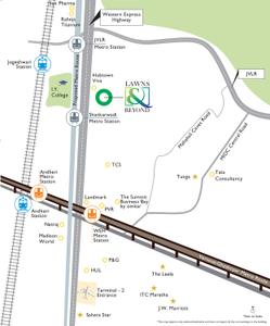 Project Image of 347.0 - 510.0 Sq.ft 1 BHK Apartment for buy in Omkar Lawns And Beyond