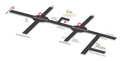Project Image of 1238.0 - 1434.0 Sq.ft 3 BHK Apartment for buy in DRA Trinity