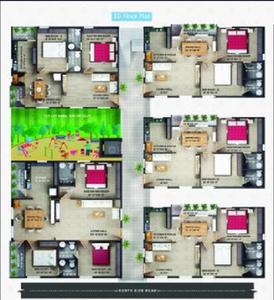 BSN Brundhavanam Brundhavanam Cluster Plan from 1st to 5th Floor 1