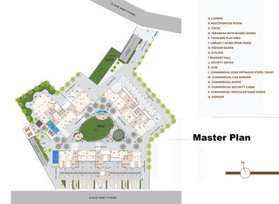Project Image of 1467.0 - 1935.0 Sq.ft 2 BHK Apartment for buy in Trident By Bhakti Pushkar