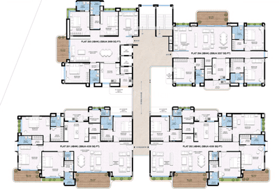 Project Image of 2859.0 - 4599.0 Sq.ft 3 BHK Apartment for buy in The Divine