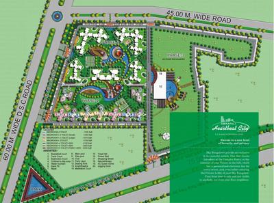 Project Image of 1195.0 - 3235.0 Sq.ft 2 BHK Apartment for buy in Amrapali Heartbeat City IV