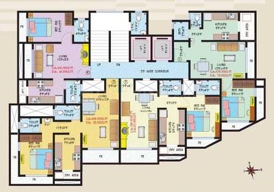 Project Image of 570.0 - 665.0 Sq.ft 1 BHK Apartment for buy in Neumec Sanskriti