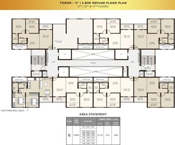 Project Image of 366.51 - 577.7 Sq.ft 1 BHK Apartment for buy in Kolte Patil Life Republic ORO Avenue
