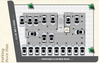 Project Image of 570.0 - 1007.0 Sq.ft 1 BHK Apartment for buy in Shree Ganesha Heights