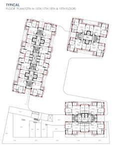 Project Image of 0.0 - 1125.8 Sq.ft 3 BHK Apartment for buy in Kaavyaratna Sanskruti 2