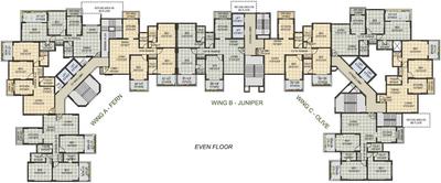 Project Image of 711.0 - 992.0 Sq.ft 2 BHK Apartment for buy in Anmol City Two Phase 1