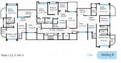 Project Image of 1104.0 - 1915.0 Sq.ft 2 BHK Apartment for buy in Bhandari Aura