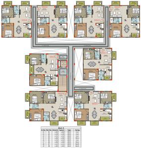 Project Image of 1110.0 - 1560.0 Sq.ft 2 BHK Apartment for buy in Vaishno Signature