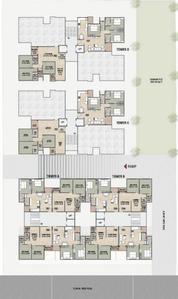 Project Image of 577.0 - 832.0 Sq.ft 2 BHK Apartment for buy in Courtyard The Residence III