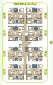 Project Image of 980.0 - 2060.0 Sq.ft 2 BHK Apartment for buy in Ramky Greenview Apartments