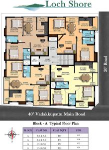 Project Image of 869.0 - 952.0 Sq.ft 2 BHK Apartment for buy in Sumangali Loch Shore
