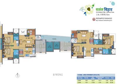 Project Image of 331.0 - 830.0 Sq.ft 2 BHK Apartment for buy in Kotibhaskar Vasant Vihar CHS