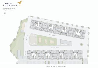 Project Image of 524.96 - 534.0 Sq.ft 2 BHK Apartment for buy in Shrinivas Grace