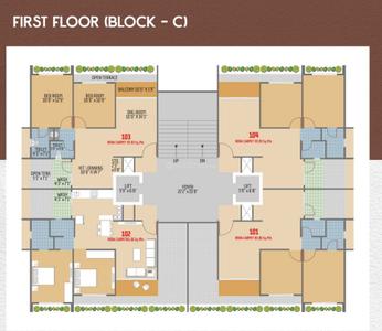 Project Image of 627.75 - 1917.81 Sq.ft 2 BHK Apartment for buy in Tirth 3