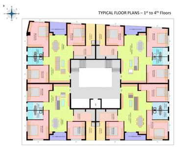 Project Image of 1333.0 - 1854.0 Sq.ft 3 BHK Apartment for buy in Loyala Royal Residency