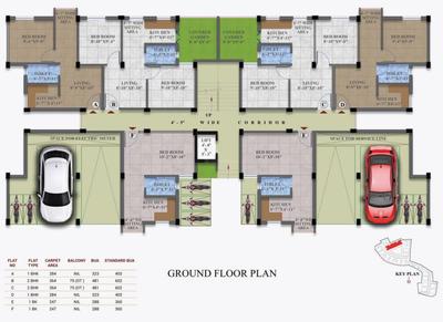 Project Image of 274.0 - 943.0 Sq.ft 1 RK Apartment for buy in Srijan Star Swapno Puron