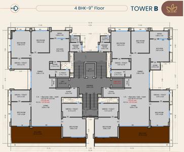 Project Image of 2453.31 - 6363.0 Sq.ft 4 BHK Apartment for buy in Happy The Impressia
