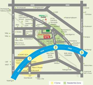 Srika Western Location Plan 1