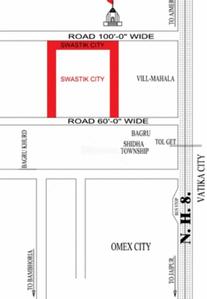 Project Image of 900.0 - 2574.0 Sq.ft Residential Plot Plot for buy in Swastik City Phase II
