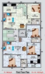 Project Image of 818.0 - 1433.0 Sq.ft 2 BHK Apartment for buy in Yes Gee Heritage