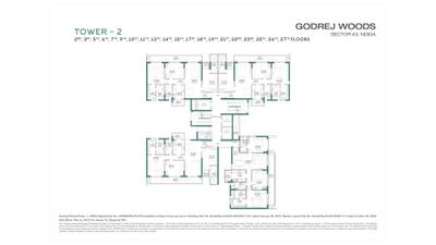 Project Image of 612.25 - 1276.28 Sq.ft 2 BHK Apartment for buy in Godrej Woods Phase II