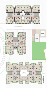 Project Image of 482.22 - 731.84 Sq.ft 2 BHK Apartment for buy in Kedar Radheshree Sky