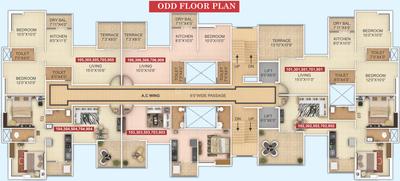 Project Image of 336.0 - 545.0 Sq.ft 1 BHK Apartment for buy in Venus Nandini Bellus