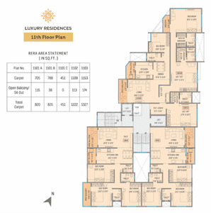 Project Image of 336.05 - 1074.02 Sq.ft 1 RK Apartment for buy in Prathamesh Amardeep Jyoti CHSL