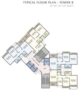 Project Image of 400.53 - 545.95 Sq.ft 1.5 BHK Apartment for buy in STK Kukreja Classic