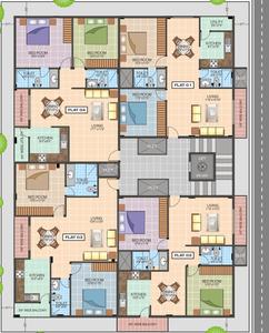Project Image of 950.0 - 1150.0 Sq.ft 2 BHK Apartment for buy in Bhumika Paradise