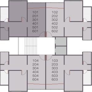 Project Image of 0.0 - 421.62 Sq.ft 1 BHK Apartment for buy in Hammad Meena Heights