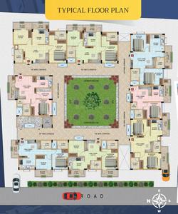 Project Image of 553.31 - 893.69 Sq.ft 1 BHK Apartment for buy in Indium Blossom