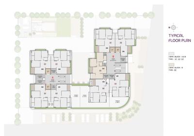 Project Image of 2025.0 - 2070.0 Sq.ft 3 BHK Apartment for buy in Adarsh Aster