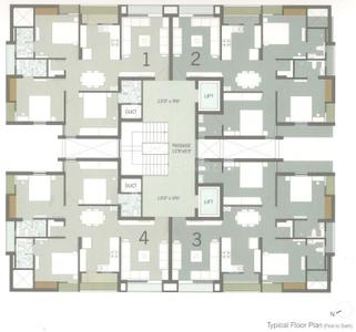 Project Image of 779.74 - 783.72 Sq.ft 3 BHK Apartment for buy in Metro Vivanta Heights