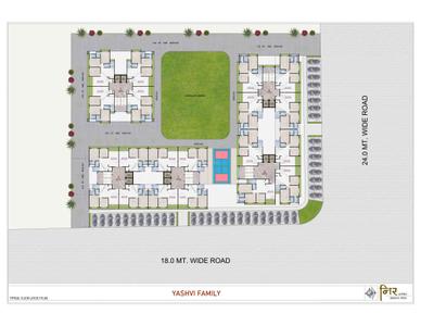 Project Image of 668.44 - 861.01 Sq.ft 2 BHK Apartment for buy in Yashvi Family