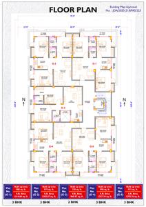 Project Image of 969.57 - 1400.0 Sq.ft 2 BHK Apartment for buy in Parth Sarthi Residency