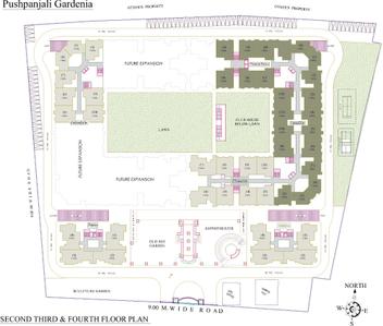 Project Image of 1325.0 - 2210.0 Sq.ft 2 BHK Apartment for buy in Pushpanjali Gardenia