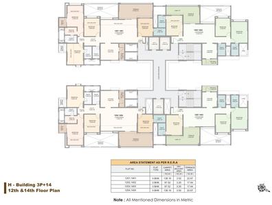 Project Image of 981.35 - 1748.81 Sq.ft 3 BHK Apartment for buy in Kolte Patil 24K Stargaze Building H I And K