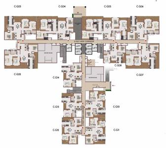 Project Image of 1085.0 - 2689.0 Sq.ft 2 BHK Apartment for buy in Casagrand Suncity