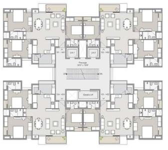 Project Image of 1005.0 - 1094.0 Sq.ft 3 BHK Apartment for buy in Globus Ananta