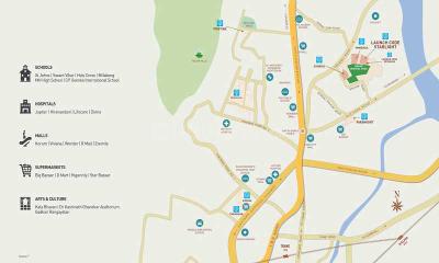 Project Image of 615.0 - 957.0 Sq.ft 2 BHK Apartment for buy in Kalpataru Sector 5 Wing C
