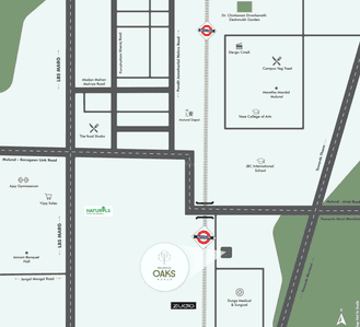 Project Image of 389.44 - 666.39 Sq.ft 1 BHK Apartment for buy in Majestic Oaks