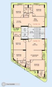 Project Image of 651.22 - 928.39 Sq.ft 2 BHK Apartment for buy in Icon Amara
