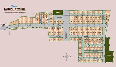 S And P Serenity Walk Layout Plan 1