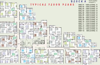 Project Image of 900.0 - 1375.0 Sq.ft 2 BHK Apartment for buy in Siri Sbm Residency
