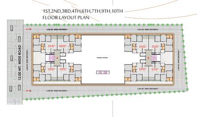 Project Image of 0.0 - 1398.34 Sq.ft 4 BHK Apartment for buy in Manisha Merriott Hills