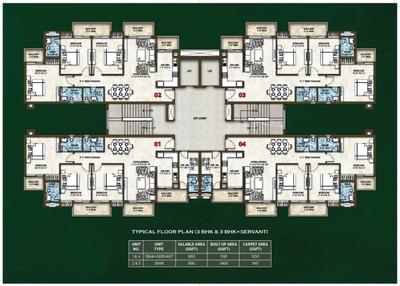 Project Image of 670.0 - 1645.0 Sq.ft 1 BHK Apartment for buy in Omaxe Cassia GH II Phase I